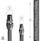 Flextron Gas Line Hose 3/8'' O.D. x 60'' Length 1/2" x 3/8" MIP Fittings, Stainless Steel Flexible Connector FTGC-SS14-60D - alternate 2